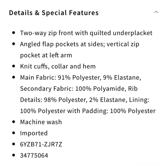 Armani Exchange Men’s Navy Neon Green Lining Neoprene Utility Bomber Jacket - Picture 15 of 15